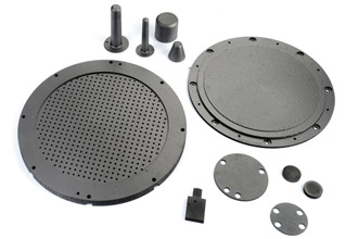 Pyrolytic graphite plates, shapes and CVD coatings